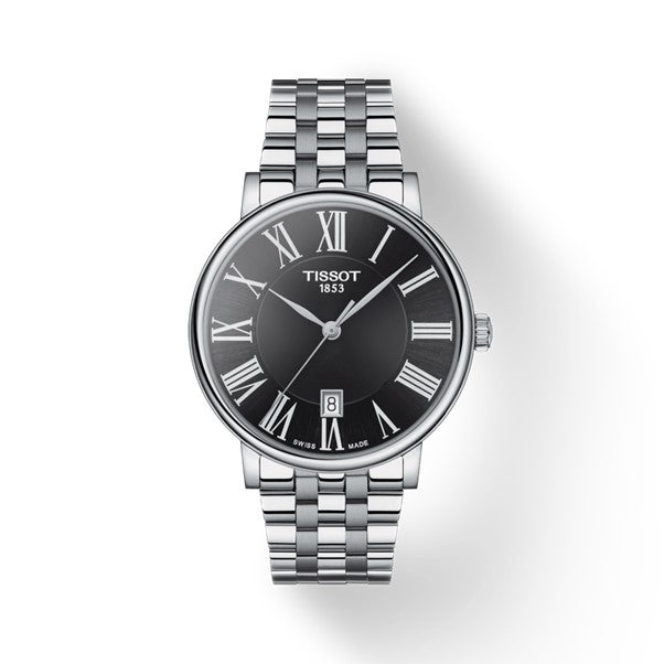 Gents Tissot Black Dial Carson Watch