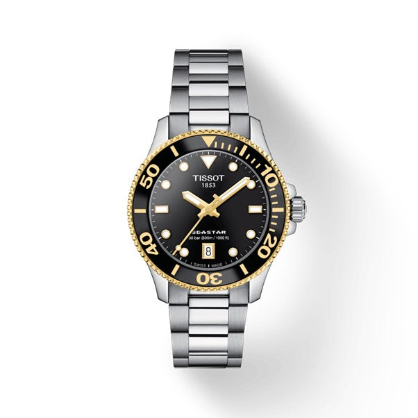Gents Tissot Mix Bracelet Seastar Watch