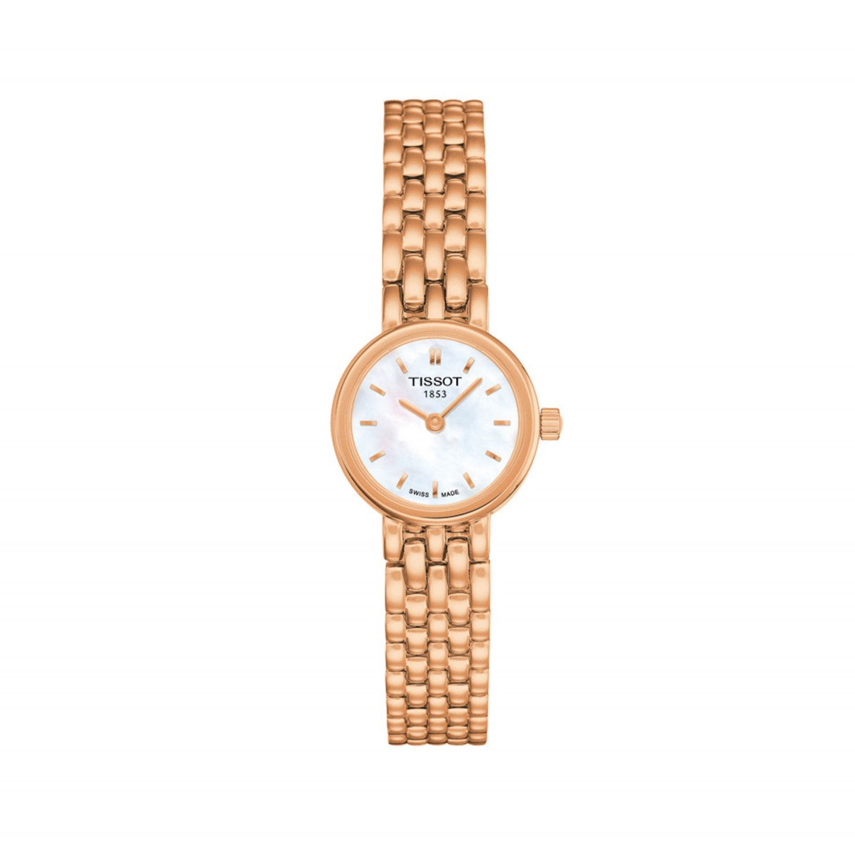 Ladies Rolled Gold Rose Bracelet Tissot