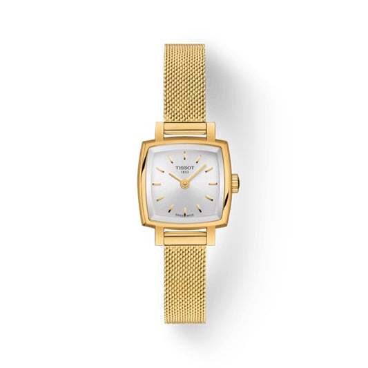 Ladies Rolled Gold Tissot Lovely Square Watch