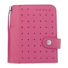 Cross Lth Mini Agenda Pnk