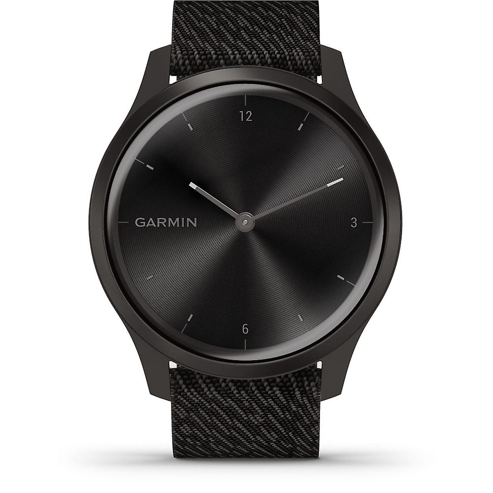 Vivomove Black Dial Black Nylon Strap Garmin Watch