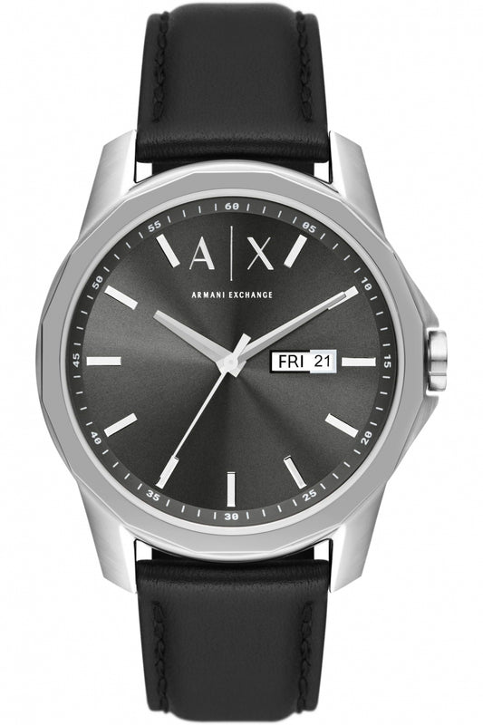 Armani Exchange Grey Day/Date Dial Gents Watch