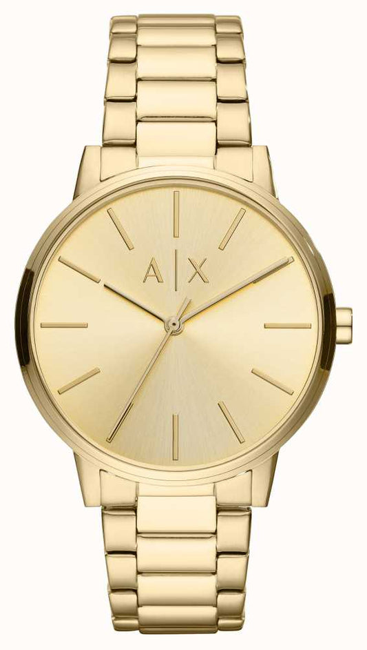 Armani Exchange Rolled Gold Gents Watch