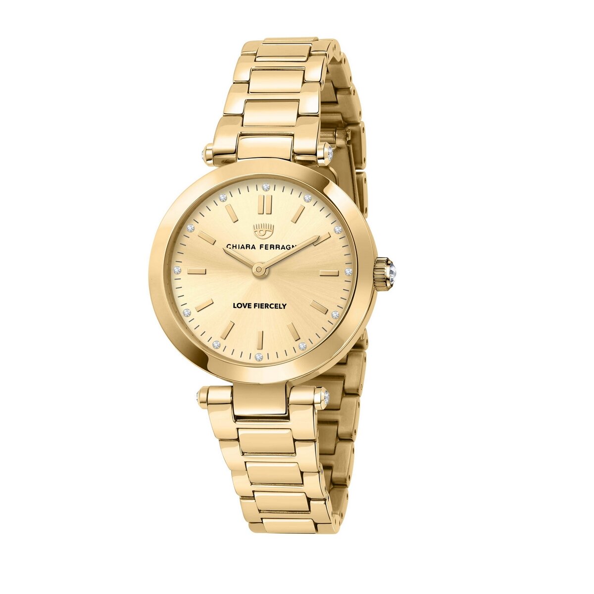 Ladies Rolled Gold Bracelet Chiara Ferragni Watch