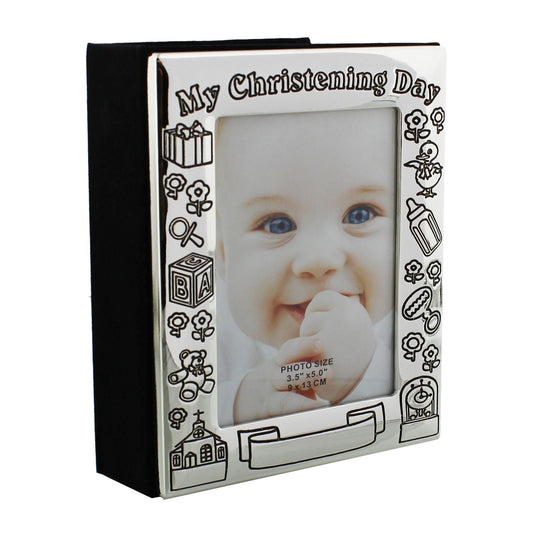 Silver Plated Christening Album