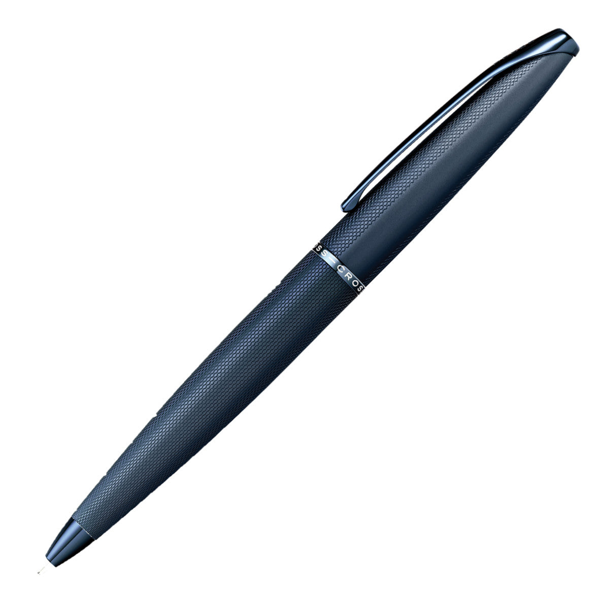 Atx Sandblasted Dark Blue Ballpoint Cross Pen