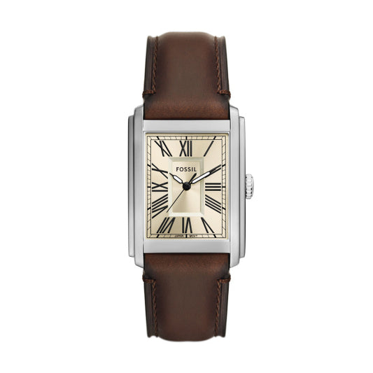 GSSS FOSSIL CARRAWAY SQ CREAM RN BRN