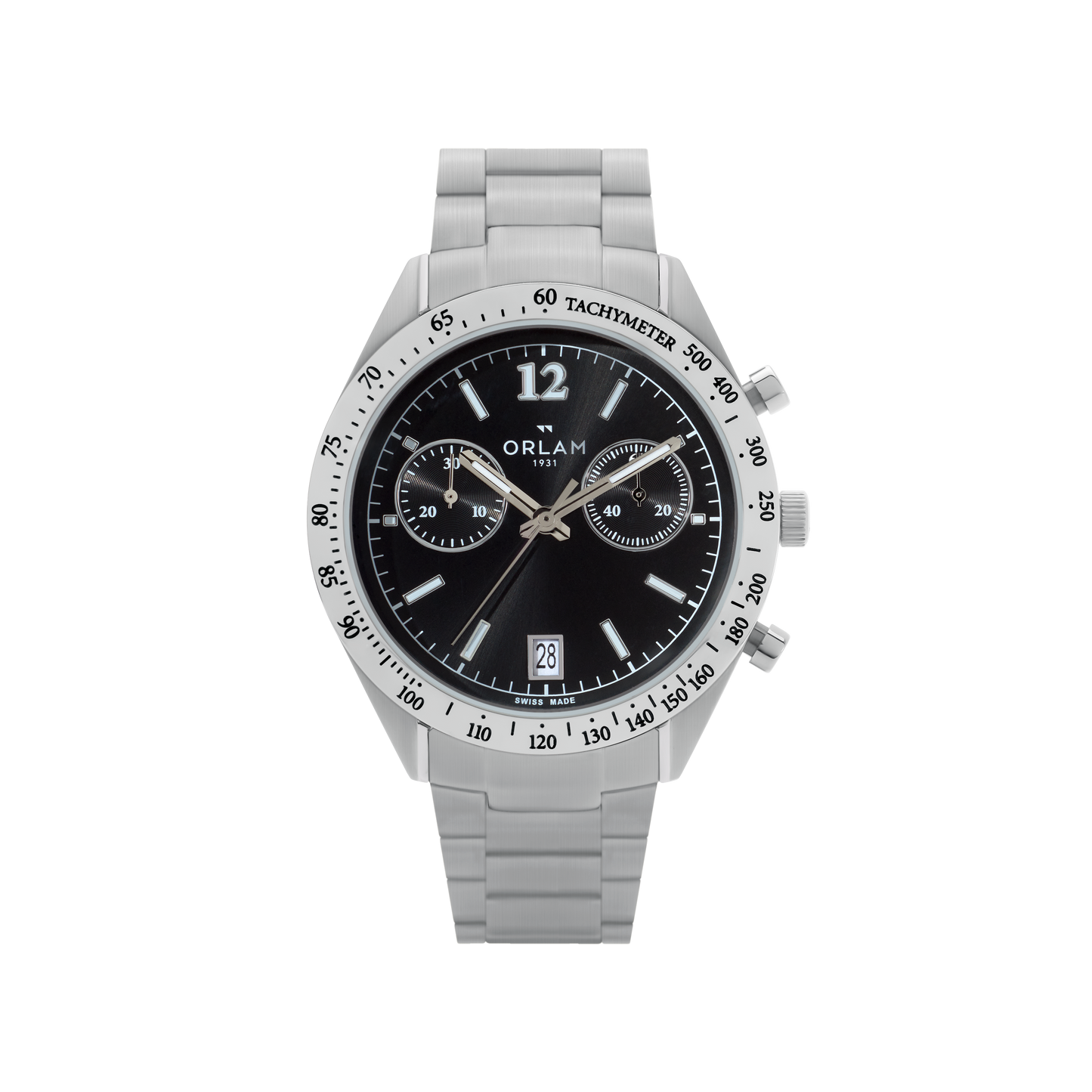 GSSB Orlam Rd Blk Tachy Chrono Dt Quartz