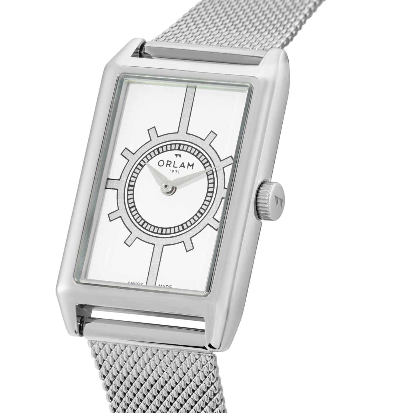 GSSB Orlam Wh Mesh Rect Quartz