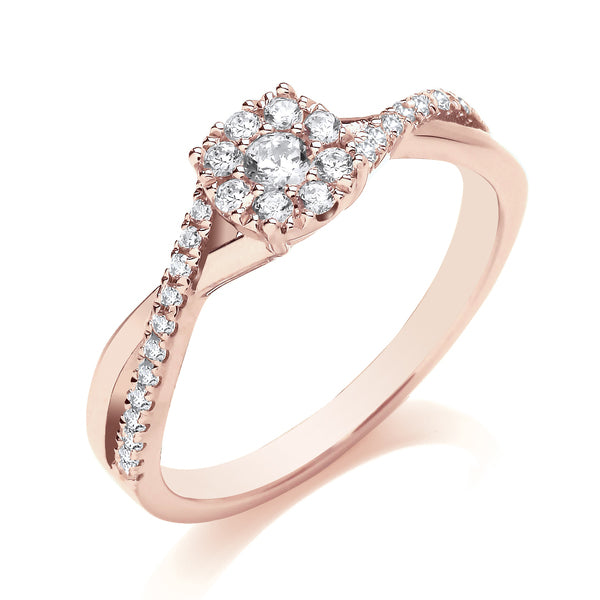 CRW05 Round Engagement Ring