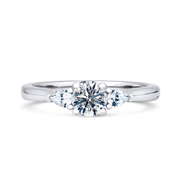 M3R03 Round Engagement Ring