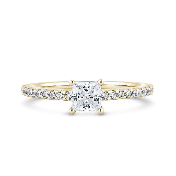 PSW01 Princess Engagement Ring